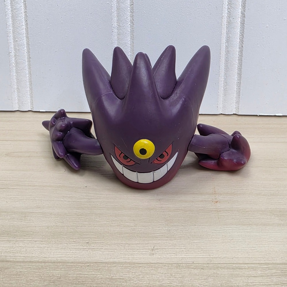 Pokemon Mega Gengar 2016 Tomy Action Figure Purple Vinyl T18890D Nintendo Toy